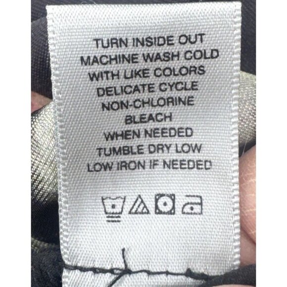 John Mark Womens Floral Velvet Burnout 3/4 Flare Sleeve Top Medium Whimsigoth - Picture 7 of 9